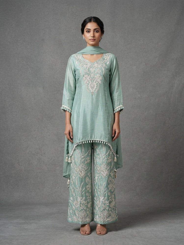 Mint Green pant suit 400439