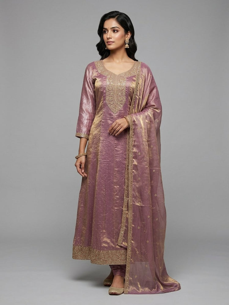 Lilac Anarkali 400450