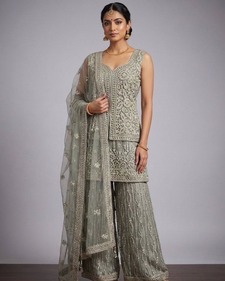 Grey sharara 400417