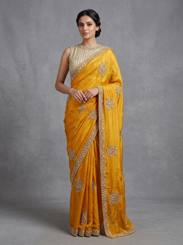 Vibrant mustard yellow 100105